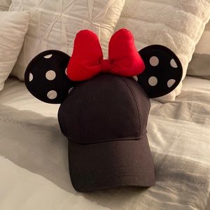 Minnie Mouse Ears Baseball Cap